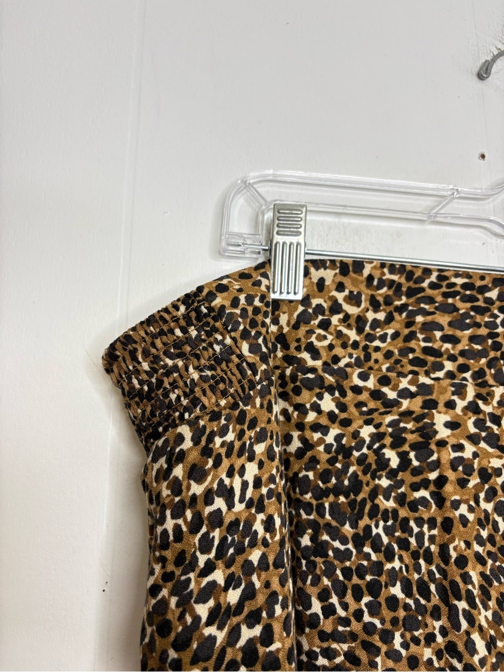 Old Navy Skirt Womens XXL Tall Maxi Leopard Elastic Waist Eclectic Grunge - Picture 4 of 7